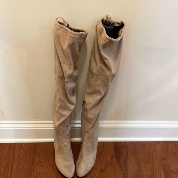 OLIVIA MILLER ROOSEVELT OVER THE KNEE BOOTS SZ 8 - Picture 3 of 13